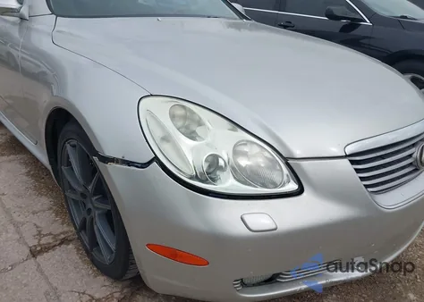 2002 Lexus Sc 430 z USA, uszkodzony, nr VIN JTHFN48Y920003753